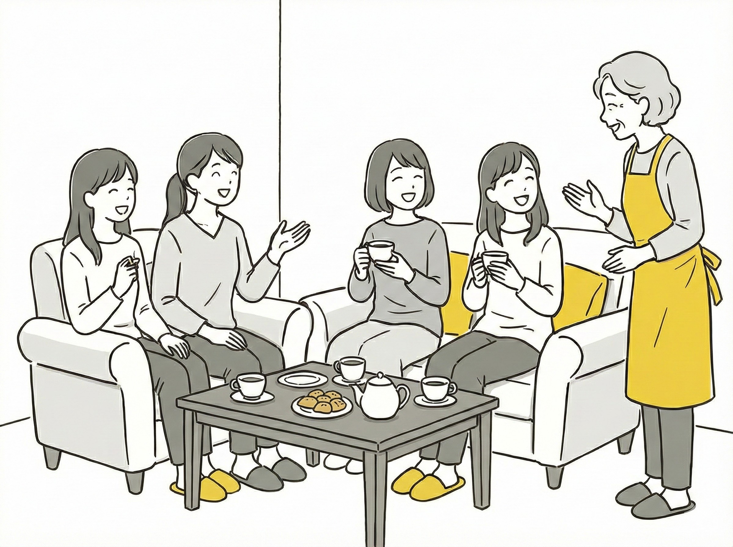 定員4名の少人数制